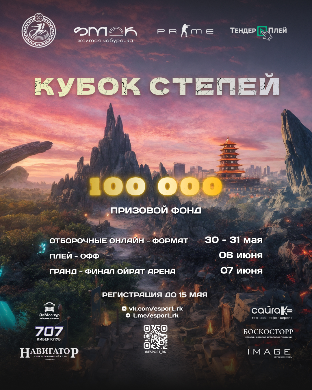Афиша Кубка степей